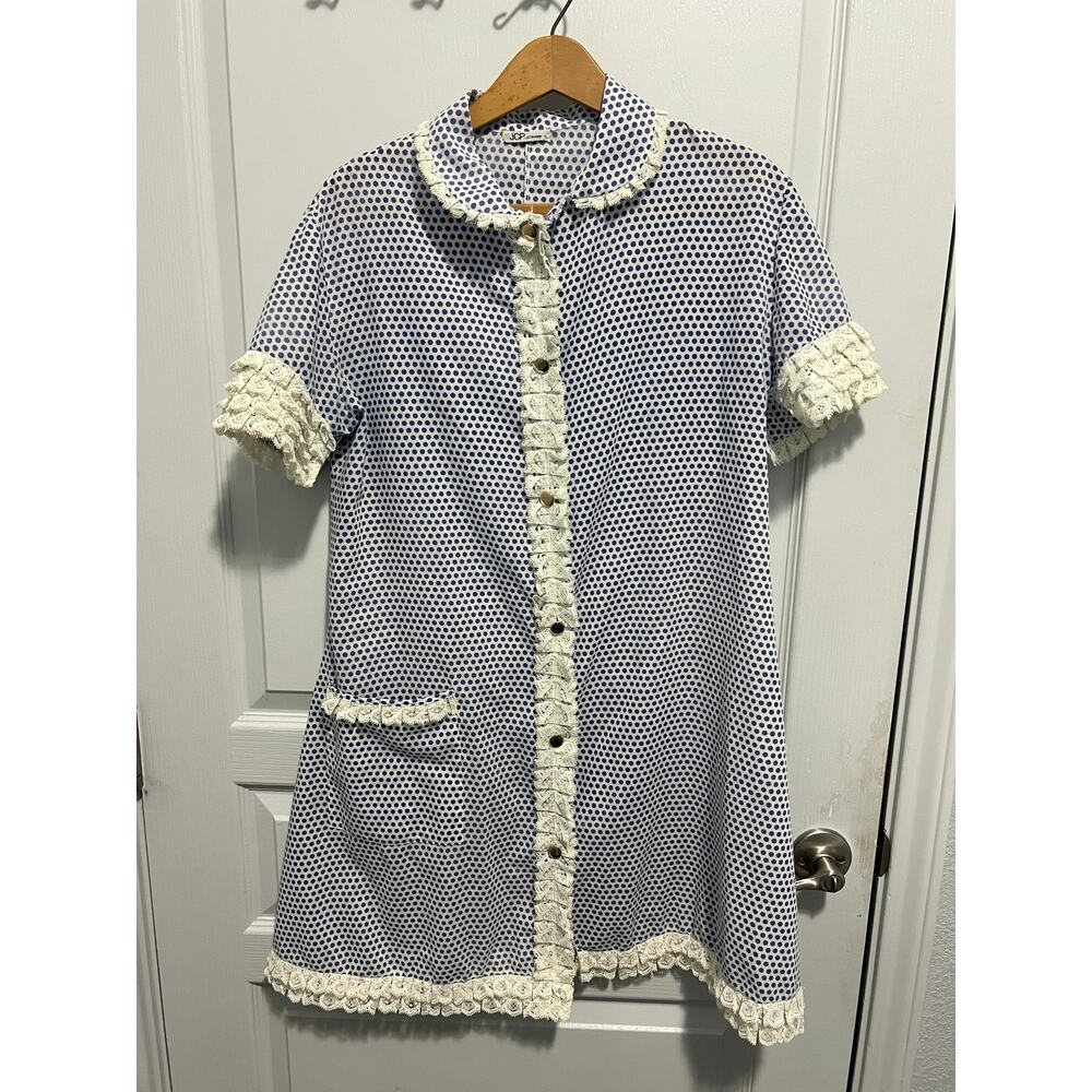 Vintage JC Penney button up dress